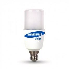LED Bulb Samsung chip - 8W  E27 T37 Plastic White