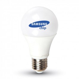LED Bulb Samsung chip - 9W E27 A58 Plastic White