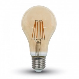 LED Bulb - 4W E27 Filament Amber Cover Warm White