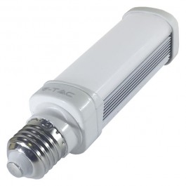 LED Bulb - 6W E27 PL White