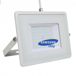 50W Proiector LED SMD SAMSUNG Chip Corp Alb Alb Cald