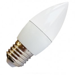 LED Lampe - 5.5W E27 Kerze Warmweiss