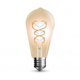 LED-Gluhfaden Lampe - 5W E27 Warmweiss