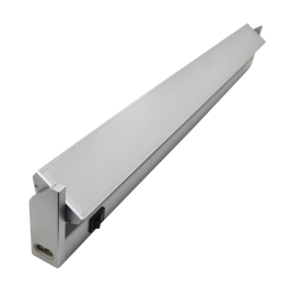 10W Cabinet rotatif Support avec LED Tube - Blanc chaud, 60 cm