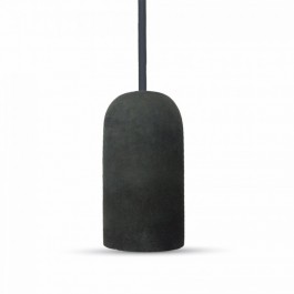 Lampe suspendue Béton Noir