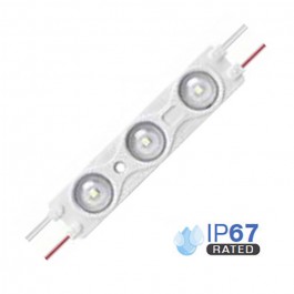 LED Module 1.5W 2835 SMD 3  pièces IP67, Vert