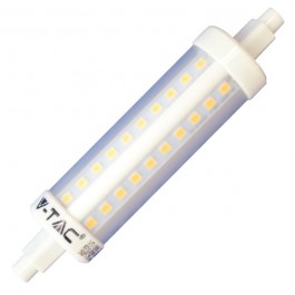 Ampoule LED - 10W R7S Plastic Blanc 
