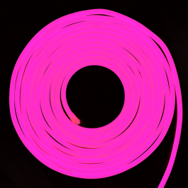 LED Neon Flex 24V Rose, 10 mètres