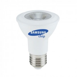 Ampoule LED - SAMSUNG Chip 7W E27 PAR20  Plastique Blanc chaud